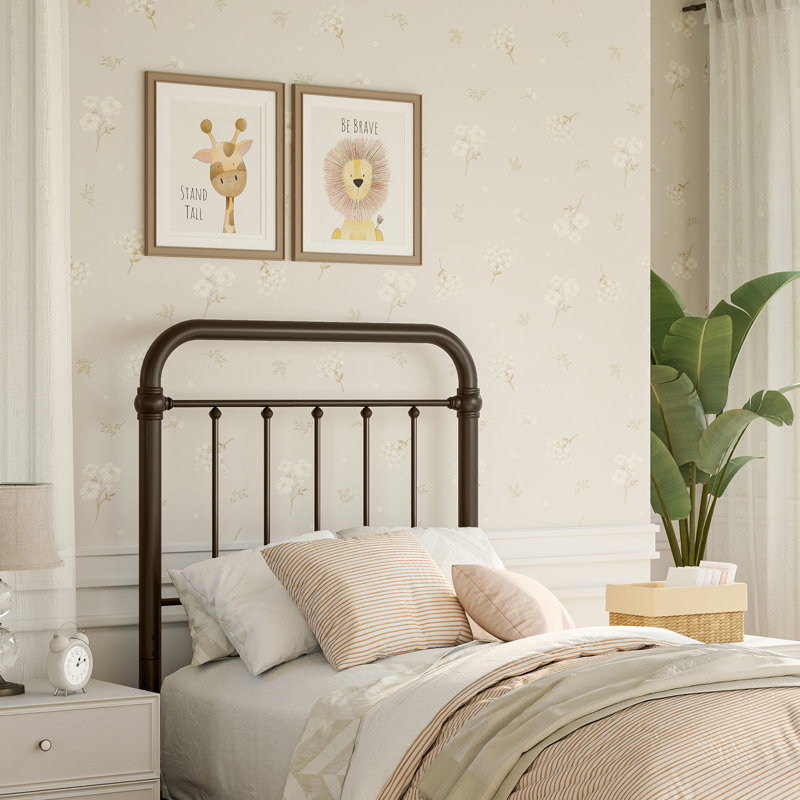 Three Posts™ Ramon Steel Slat Headboard & Reviews | Wayfair